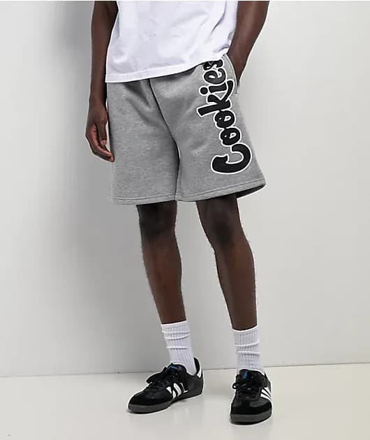 OG Mint Logo Grey Sweat Shorts — image 1 of 1