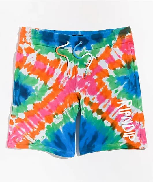 OG Prisma Tie Dye Sweat Shorts — image 1 of 1