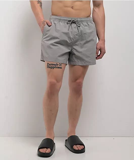 Ollie Grey Board Shorts — image 1 of 1