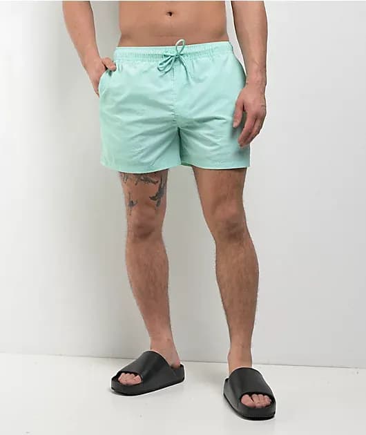 Ollie Mint Board Shorts — image 1 of 1