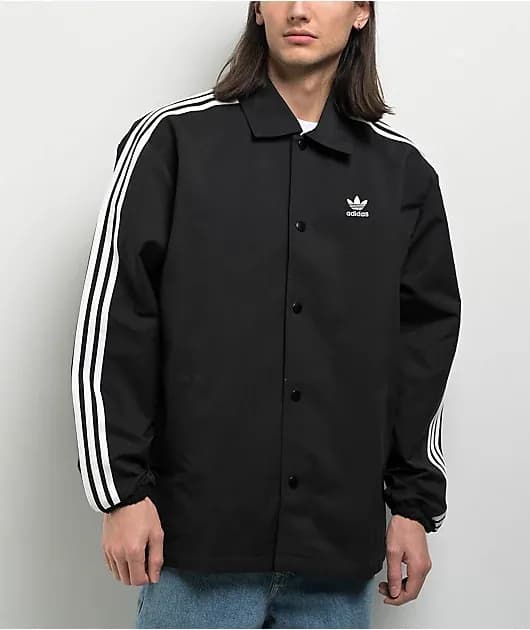 Originals Black Coaches Jacket — image 1 of 1