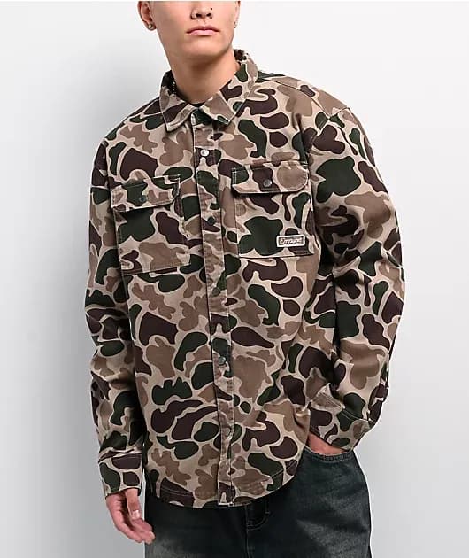 Overshirt Duck Camo Long Sleeve Work Shirt — image 1 of 1