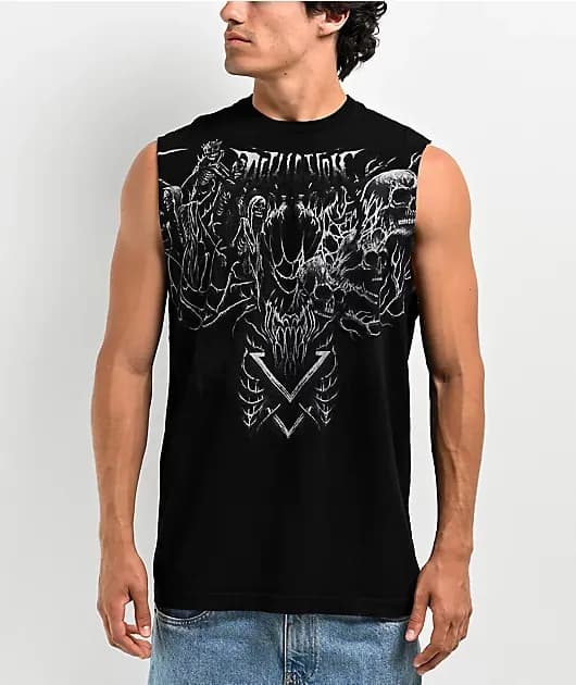 Permafrost Black Tank Top — image 1 of 1