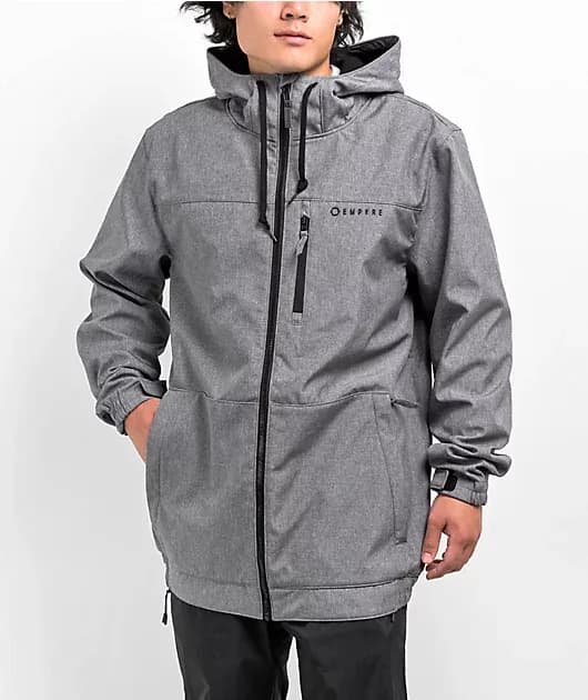Precipitation Grey 10K Snowboard Jacket — image 1 of 1