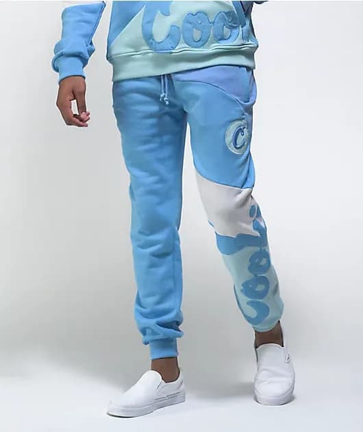 Primavera Light Blue Jogger Sweatpants — image 1 of 1