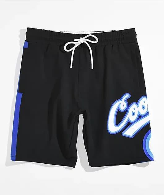 Put In Work Black Board Shorts — image 1 of 1