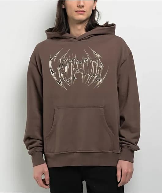 Rebuff Brown Hoodie — image 1 of 1