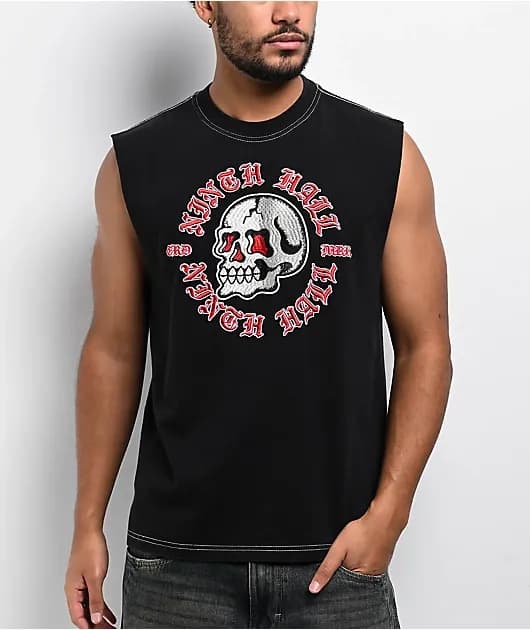 Red Eye Black Tank Top — image 1 of 1