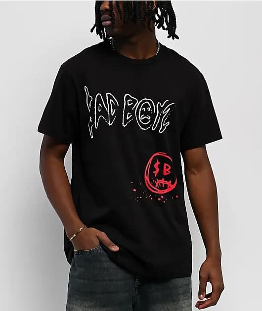 Roses Black T-Shirt — image 1 of 1