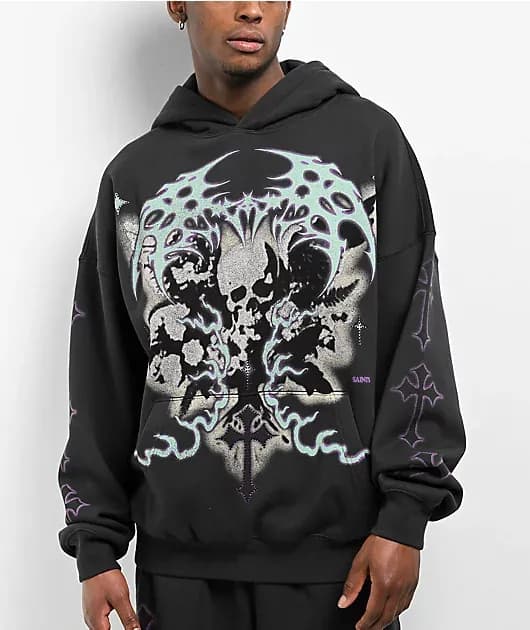 Saint Charcoal Hoodie — image 1 of 1