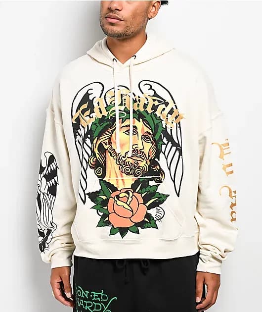 Savior Ivory Hoodie — image 1 of 1