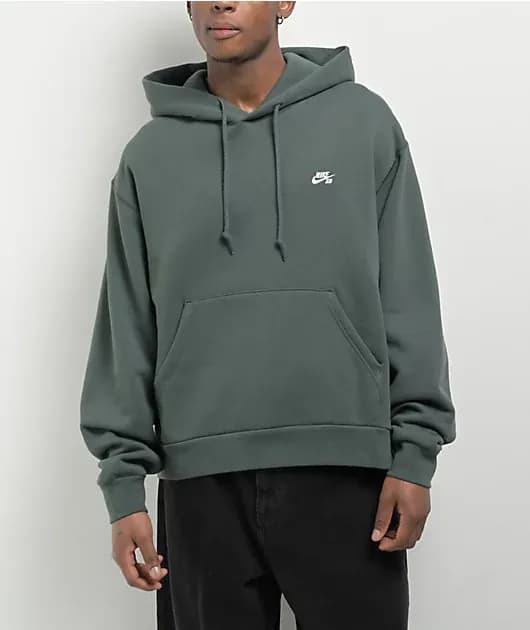 SB Fleece Green Hoodie — image 1 of 1