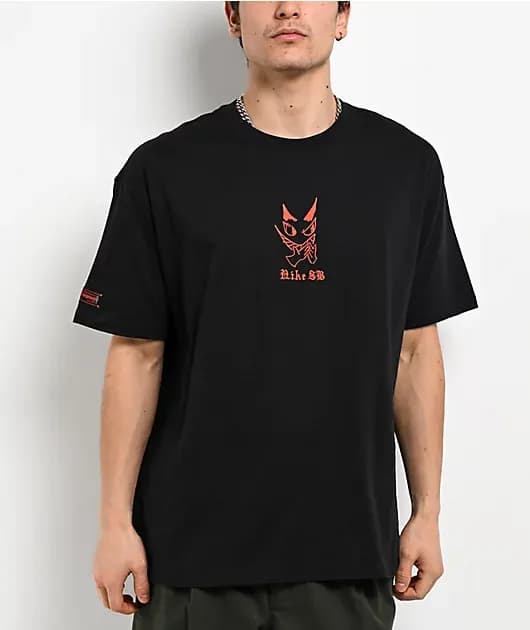 SB Skate Dunk Black T-Shirt — image 1 of 1