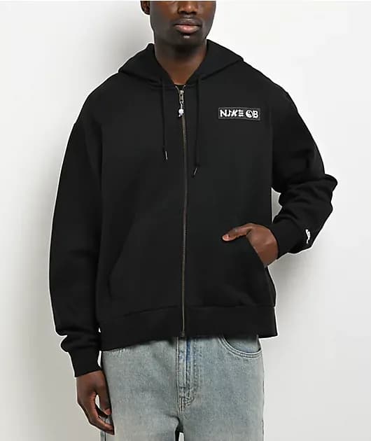 SB Souvenir Black Zip Hoodie — image 1 of 1