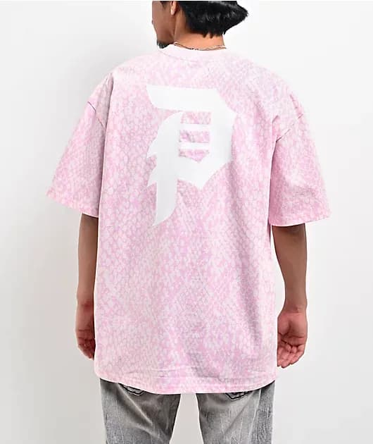 Scales Pink Heavyweight T-Shirt — image 1 of 1
