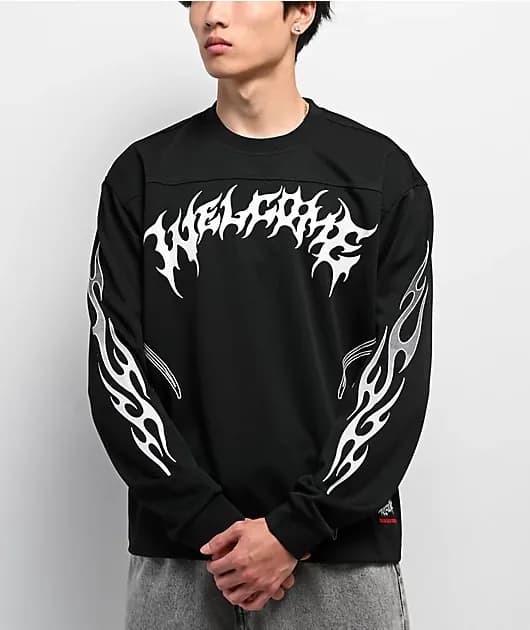 Scrub Black Long Sleeve Jersey — image 1 of 1