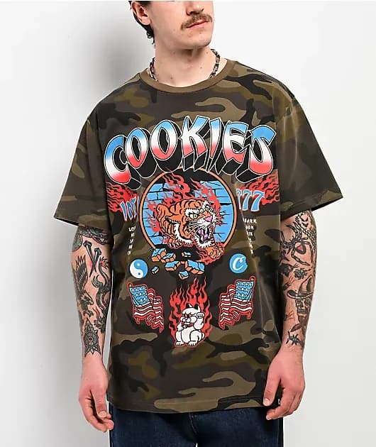 Seed And Supply Camo T-Shirt — image 1 of 1