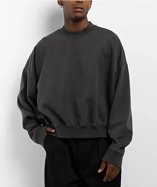 Shadow Crop Crewneck Sweatshirt — image 1 of 1