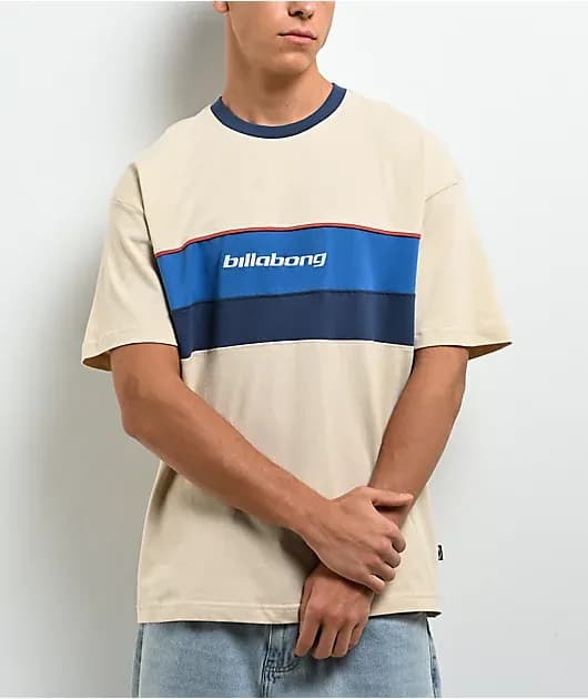 Simulator Oatmeal Knit T-Shirt — image 1 of 1