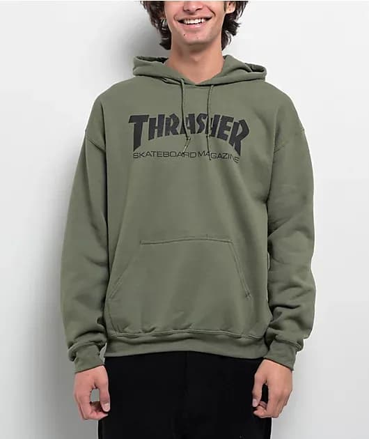 Skate Mag Green Hoodie — image 1 of 1
