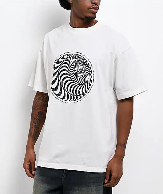 Skewed Classic White T-Shirt — image 1 of 1
