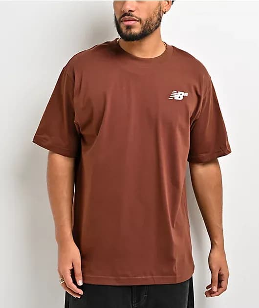 Small Logo Brown T-Shirt — image 1 of 1