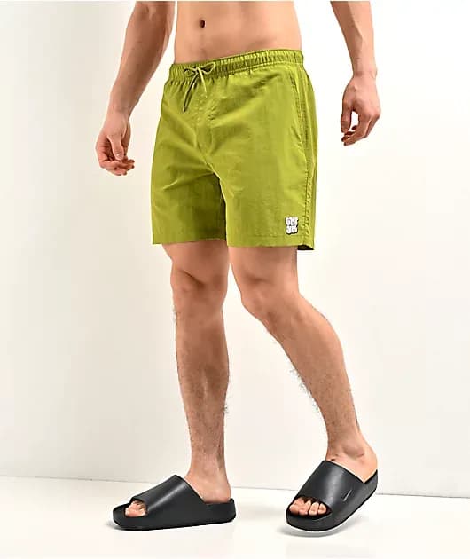 Sour Floater Green Board Shorts — image 1 of 1