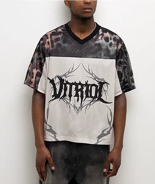 Spawn Boxy Crop Football Jersey — image 1 of 1