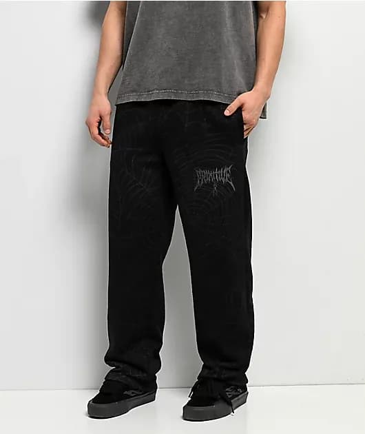 Spin Black Fleece Sweatpants — image 1 of 1