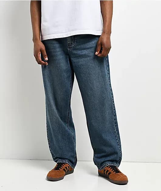 Spin Blue Wash Skate Jeans — image 1 of 1