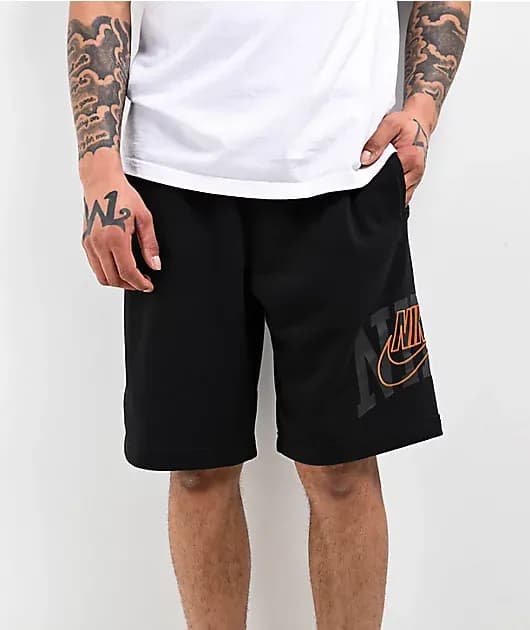 Sportswear Club Arch GX Black Sweat Shorts — image 1 of 1