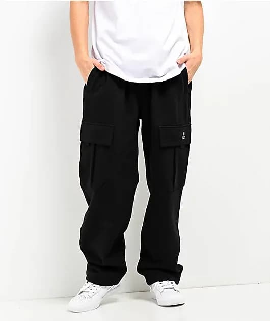 Stash Black Cargo Sweatpants — image 1 of 1