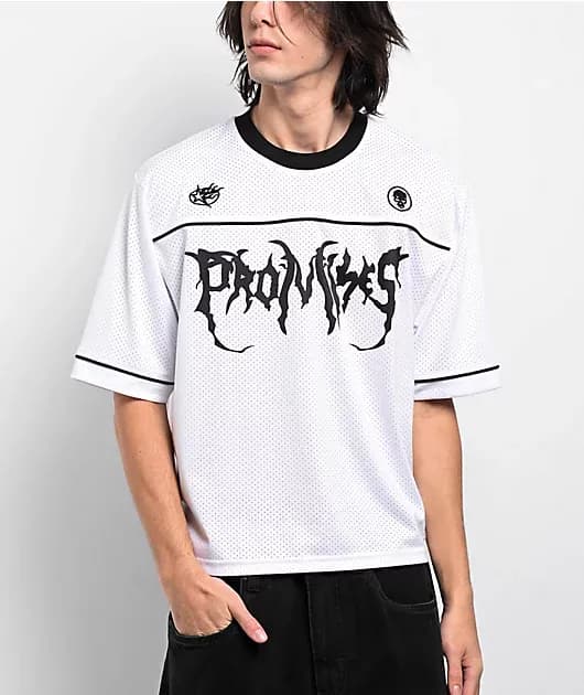 Streetwise White Skimmer Football Jersey — image 1 of 1