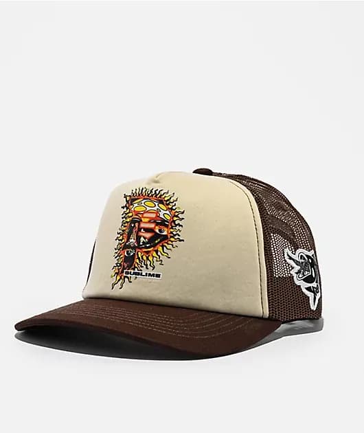 Sublime Dirty P Sun Black Trucker Hat — image 1 of 1