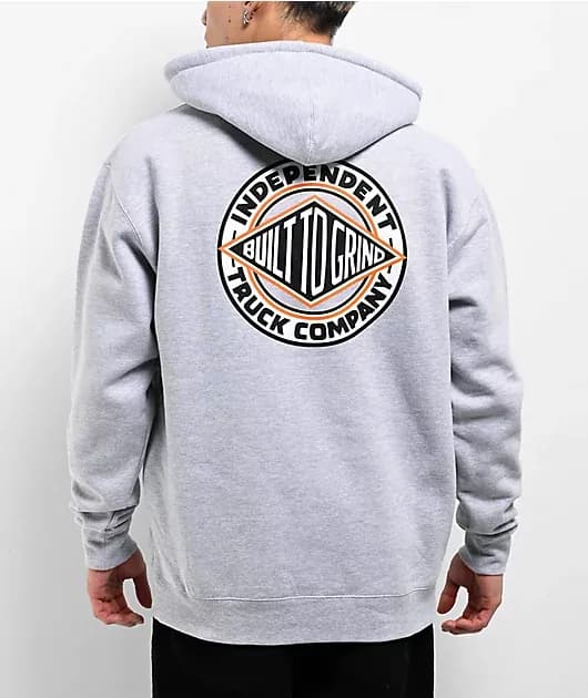 Summit Heather Grey Hoodie — image 1 of 1