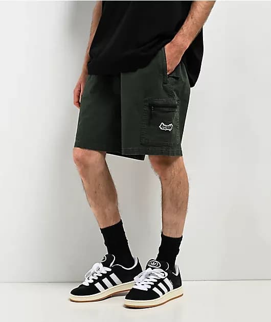 Summit Ripstop Green Cargo Shorts — image 1 of 1