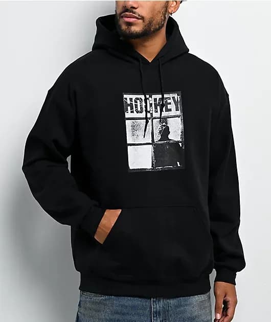 Temporary Site Black Hoodie — image 1 of 1