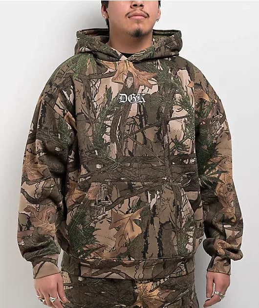 Timber Fleece Camo Hoodie — image 1 of 1