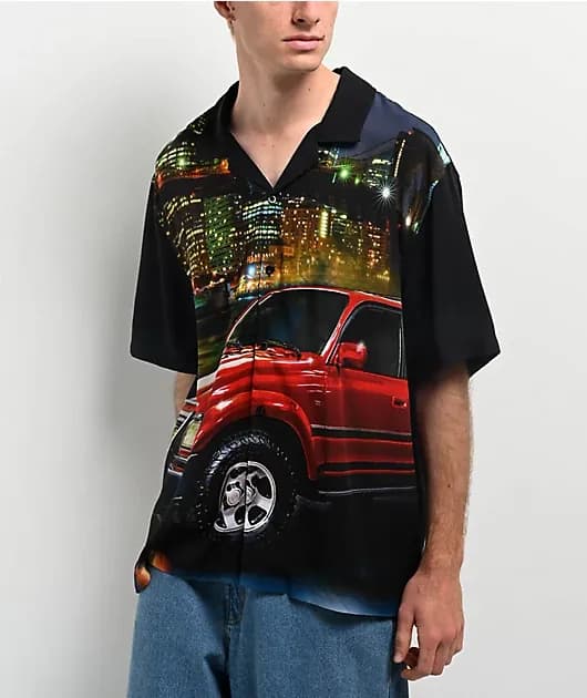 Toyota Big City Resort Short Sleeve Button Up Shirt — image 1 of 1