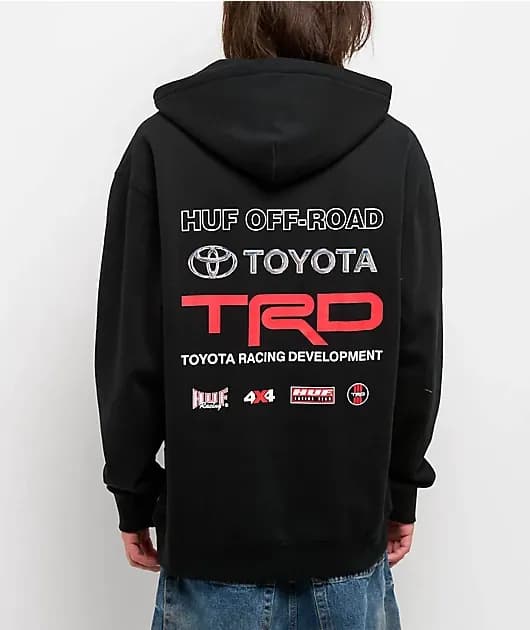 Toyota TRD Team 4x4 Black Hoodie — image 1 of 1