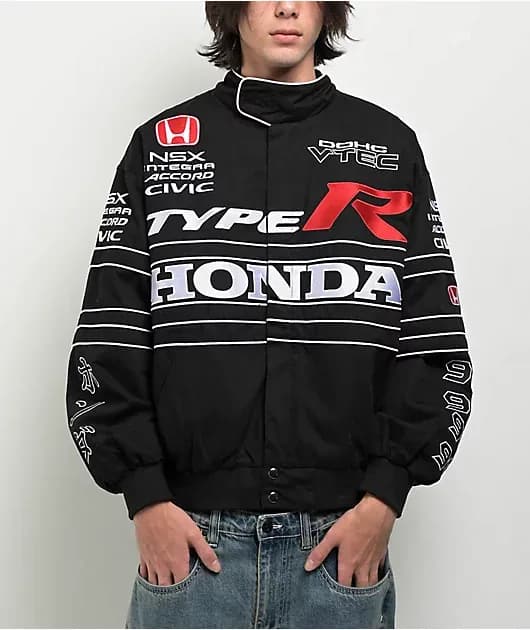 Tribute Black Racing Jacket — image 1 of 1