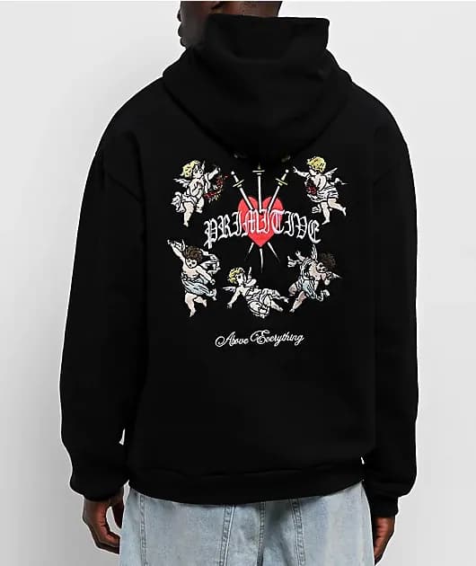 Triumph Black Heavyweight Hoodie — image 1 of 1