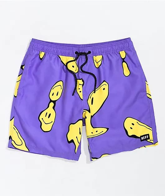 Tub Meltdown Purple Shorts — image 1 of 1