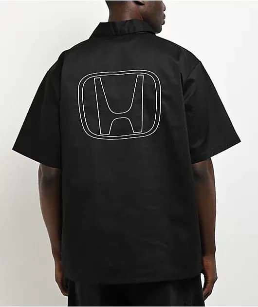 Type R Black Quarter Zip Work Shirt — image 1 of 1