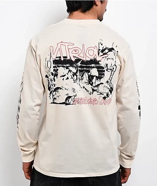 Undisclosed Natural Long Sleeve T-Shirt — image 1 of 1
