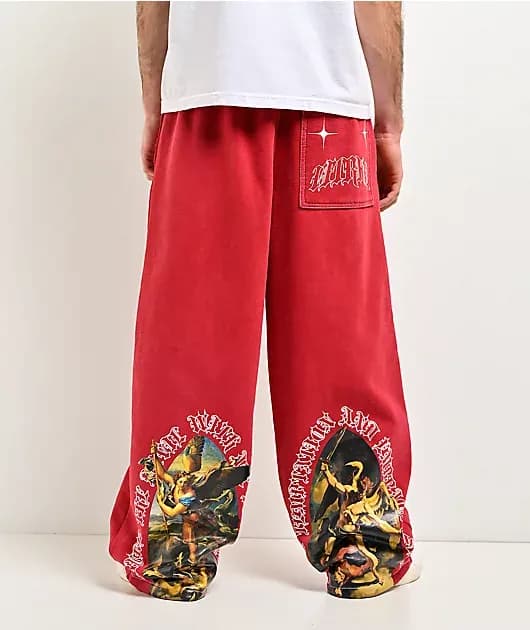 Void Arches Red Sweatpants — image 1 of 1