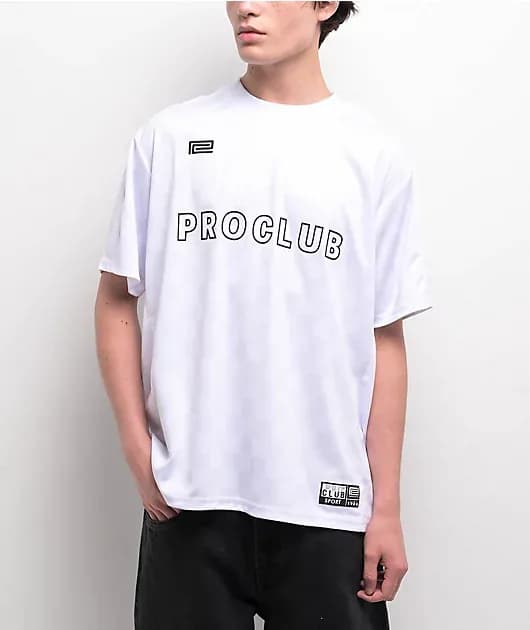 White Soccer Jersey — image 1 of 1