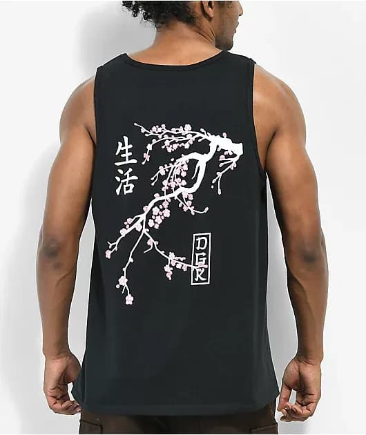 Zen Black Tank Top — image 1 of 1