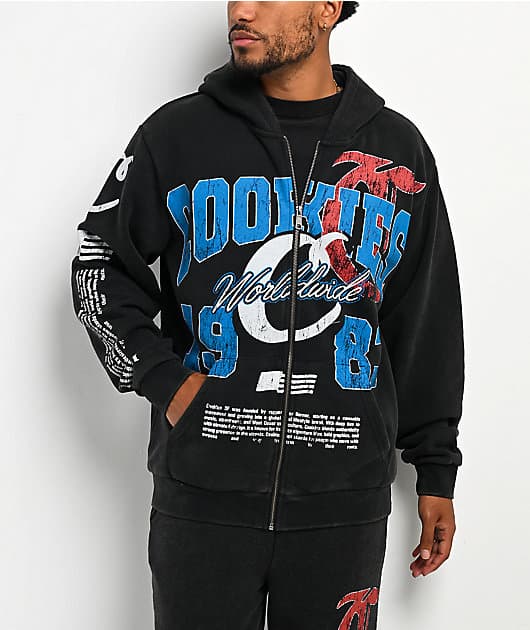 Cookies Champions Only Black Zip Hoodie — image 1 of 1