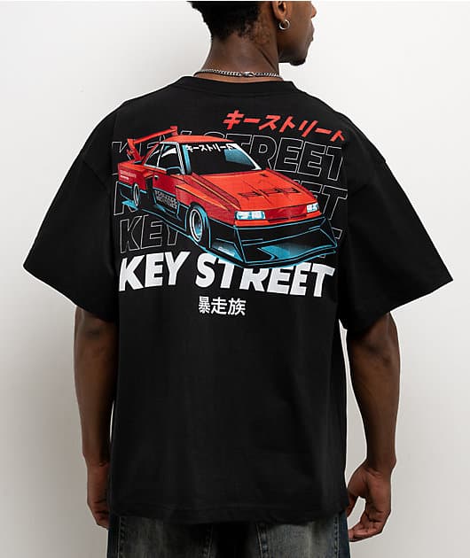 Key Street Bosozuko Black T-Shirt — image 1 of 1